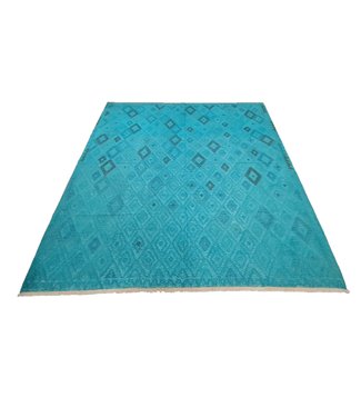 Handgewebte Orientalisch Wolle Kelim Teppich  290x258cm