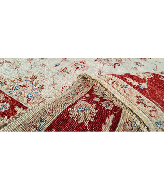 Hand Woven Afghan Wool Kilim Area Rug  246x170cm