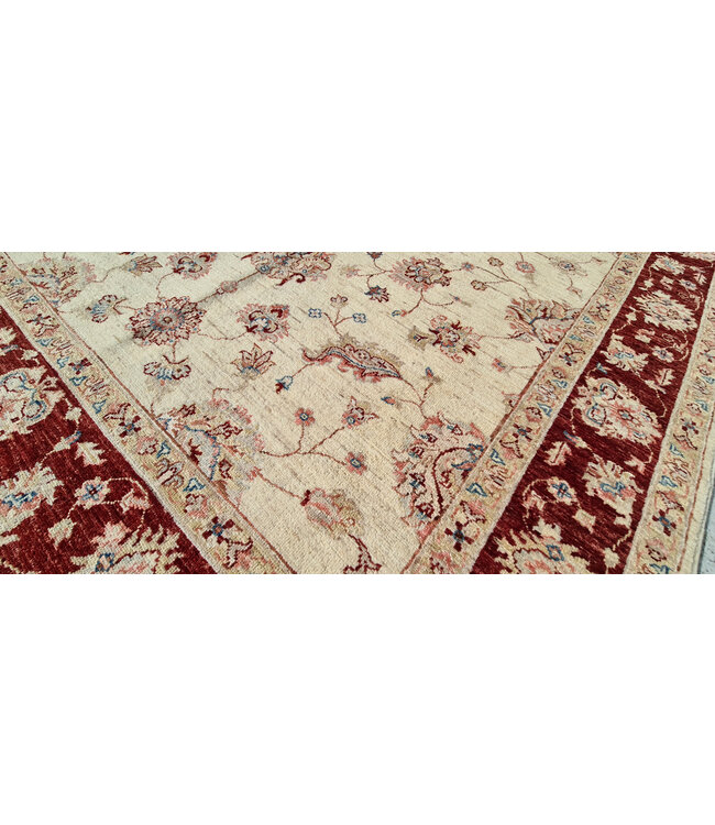 Hand Knotted Ziegler Wool  Rug Oriental Carpet   248x168cm