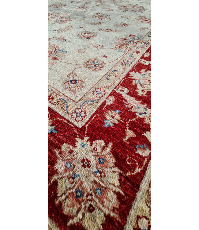 Hand Knotted Ziegler Wool   Rug Oriental Carpet 248x175cm