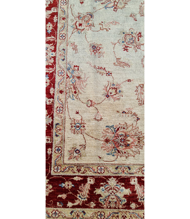 Hand Knotted Ziegler Wool   Rug Oriental Carpet 248x175cm