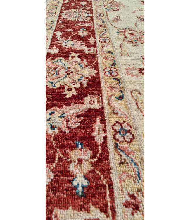 Handgeknoopt Ziegler Vloerkleed Wollen  Tapijt  235x172cm