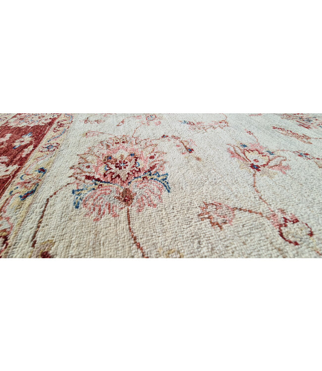 Handgeknoopt Ziegler Vloerkleed Wollen  Tapijt  235x172cm