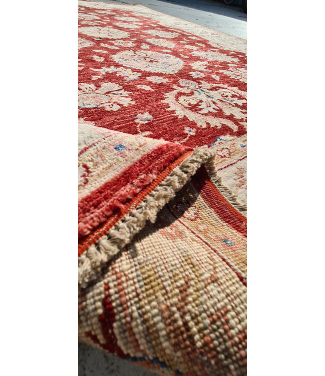 Handgeknoopt Ziegler Vloerkleed Wollen  Tapijt  238x178cm