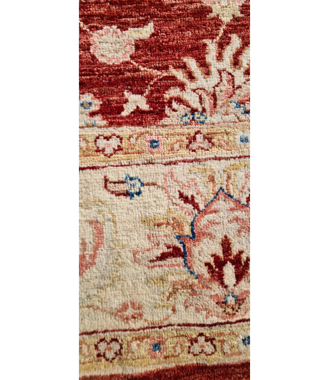 Hand Knotted Ziegler Wool   Rug Oriental Carpet   238x178cm