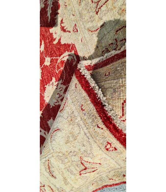 Hand Knotted Ziegler Wool   Rug Oriental Carpet   219x154cm