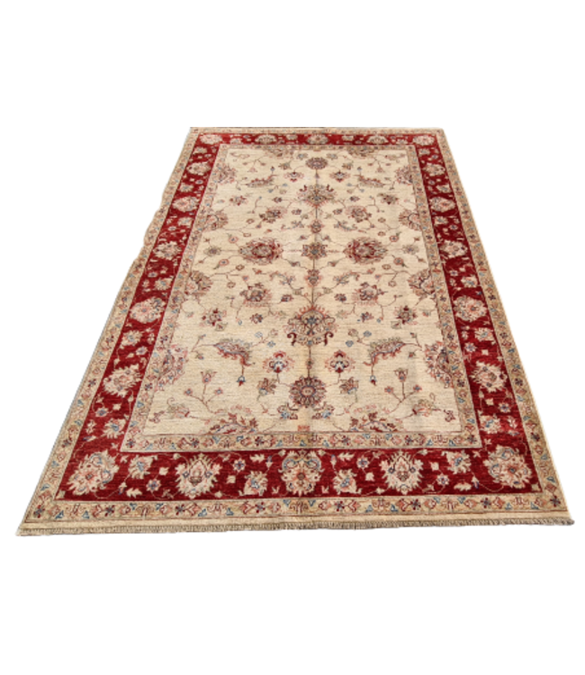 Hand Woven Afghan Wool Kilim Area Rug  246x170cm
