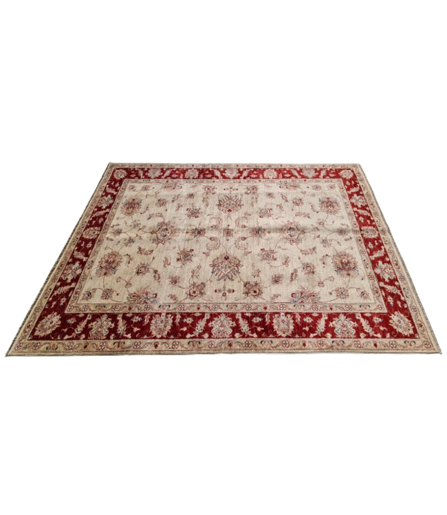 Hand Knotted Ziegler Wool   Rug Oriental Carpet 248x175cm