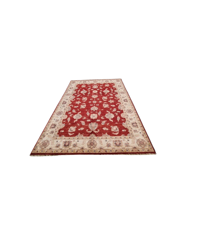 Handgeknoopt Ziegler Vloerkleed Wollen  Tapijt  250x175cm