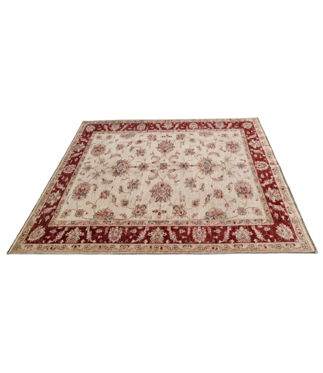 Handgeknoopt Ziegler Vloerkleed Wollen  Tapijt  235x172cm