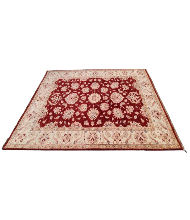 Handgeknoopt Ziegler Vloerkleed Wollen  Tapijt  238x178cm