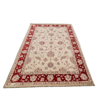 Hand Knotted Ziegler Wool Rug Oriental Carpet 242x174cm Hand Knotted Ziegler Wool Rug Oriental Carpet 242x174cm