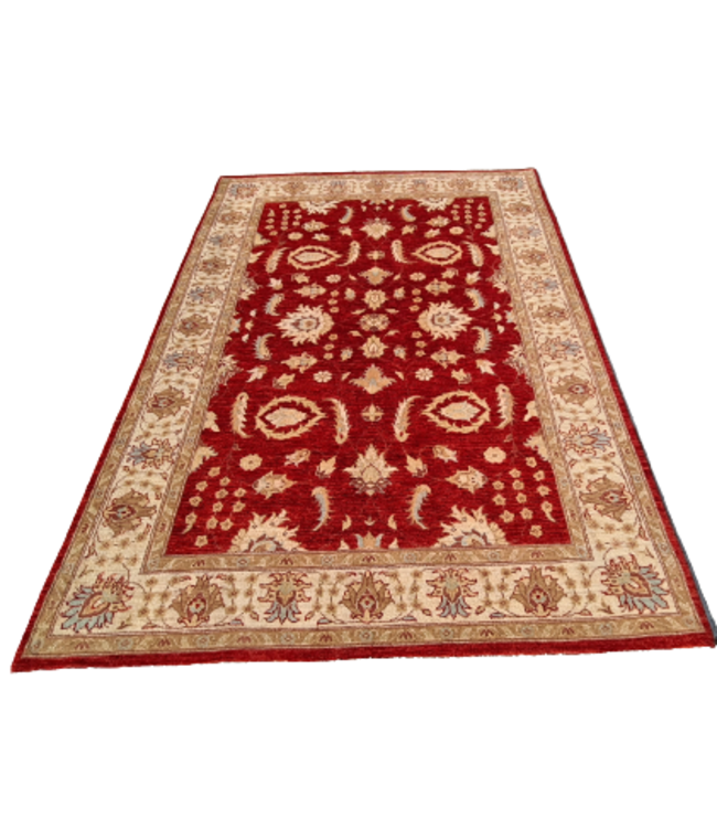 Handgeknoopt Ziegler Vloerkleed Wollen  Tapijt   246x171cm