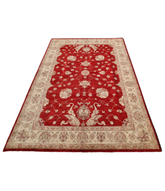 Hand Knotted Ziegler Wool   Rug Oriental Carpet   219x154cm