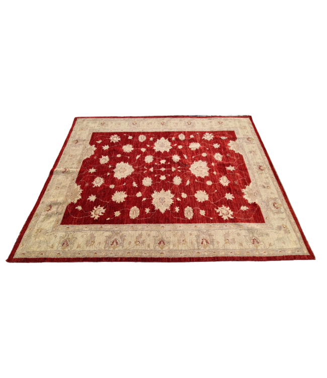 Handgeknoopt Ziegler Vloerkleed Wollen Tapijt    232x172cm