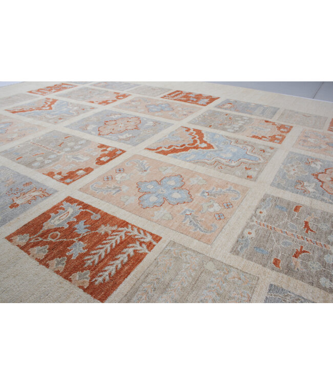 Handgeknüpft Ziegler Wolle  Teppich  348x252cm