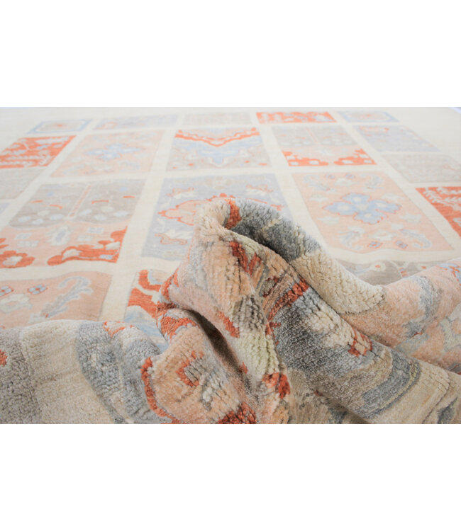 Handgeknoopt Ziegler Vloerkleed Wollen  Tapijt   348x252cm