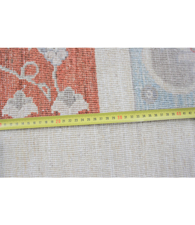 Handgeknoopt Ziegler Vloerkleed Wollen  Tapijt   348x252cm