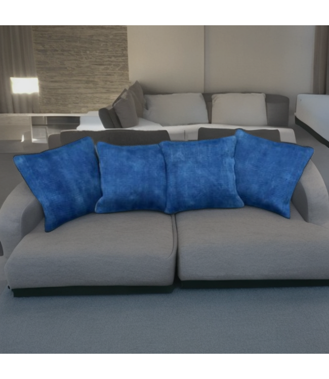 4x kilim cushion cover ca 45x45 cm with filling