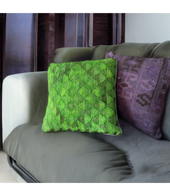 2x kilim cushion cover traditional ca 40x40 cm with filling