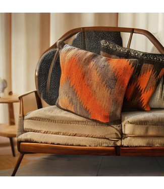 vintage 2x  Vintage kelim kissens  ca 40x40 cm  mit Füllung