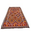 Handgewebte Orientalisch Wolle Kelim Teppich 325x178 cm