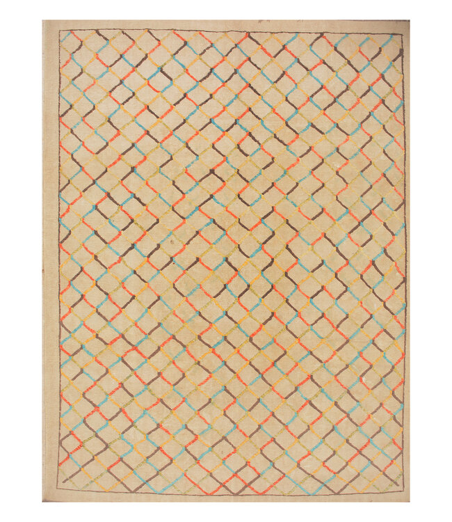 Barjasta hand knotted & woven Afghan Kilim Area Rug Modern  350x262 cm