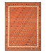 Barjasta hand knotted & woven Afghan Kilim Area Rug Modern   346x262 cm