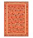 Barjasta hand knotted & woven Afghan Kilim Area Rug Modern 351x250cm