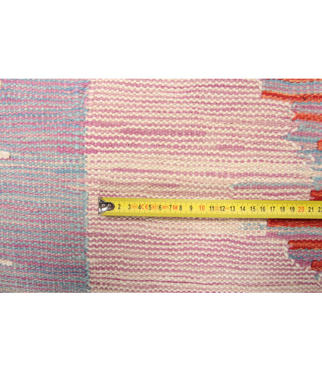 306x203cm Handmade Afghan modern Kilim Area Rug Wool Carpet