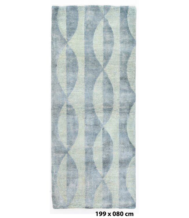 Modern Louie Green Rug 199 x 080 cm