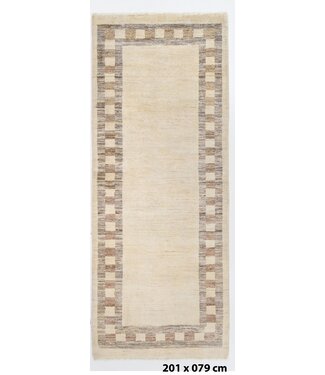 Kelimshop Einfarbiger Ralph-Teppich, 201 x 079 cm Kelimshop Einfarbiger Ralph-Teppich, 201 x 079 cm