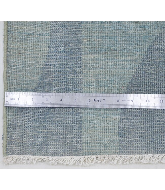 Moderner grüner Louie-Teppich, 441 x 079 cm