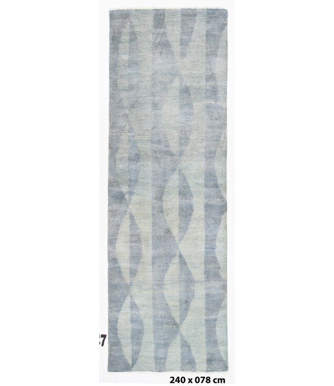 Modern Louie Green Rug 240 x 078 cm