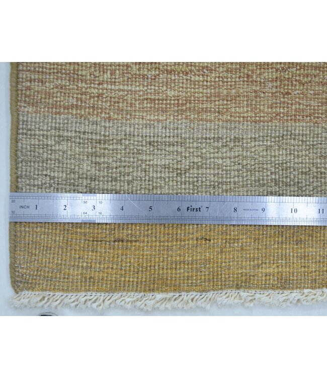 Modern gestreept vloerkleed 215 x 078 cm