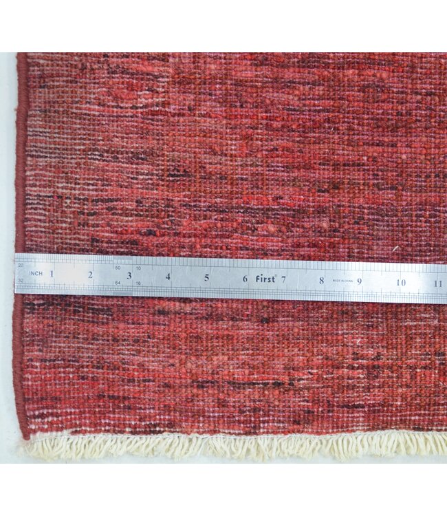 Scharlachroter Teppich 357 x 077 cm