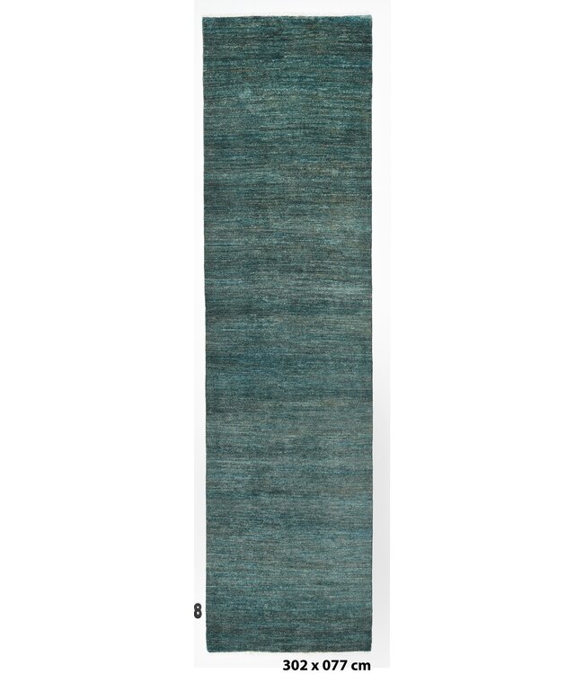 Smaragdgroen vloerkleed 302 x 077 cm