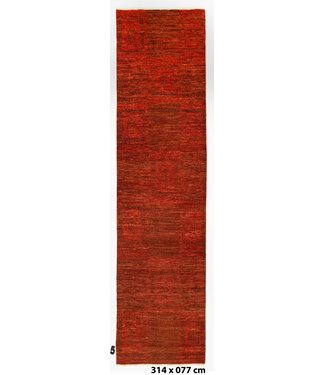 Kelimshop Scharlachroter Teppich 314 x 077 cm Kelimshop Scharlachroter Teppich 314 x 077 cm