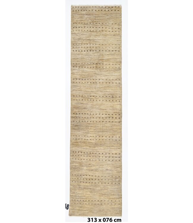 Creme Dotted Rug 313 x 076 cm