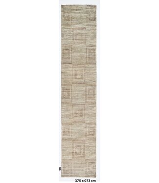 Kelimshop Quadra Gelber Teppich 375 x 073 cm Kelimshop Quadra Gelber Teppich 375 x 073 cm