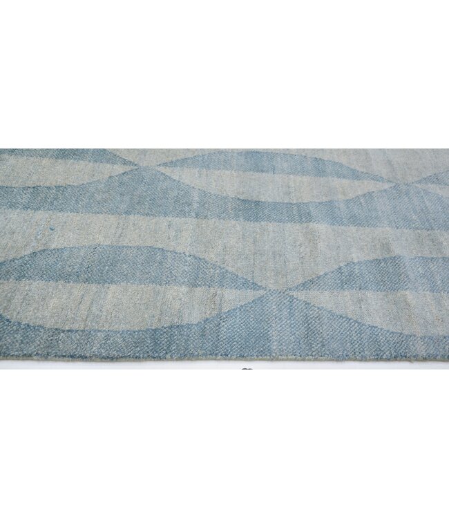 Modern Louie Green Rug  254 x 073 cm