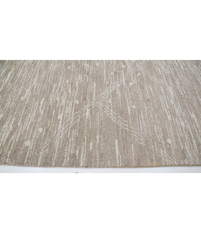 Cream Trail Rug 187 x 137 cm