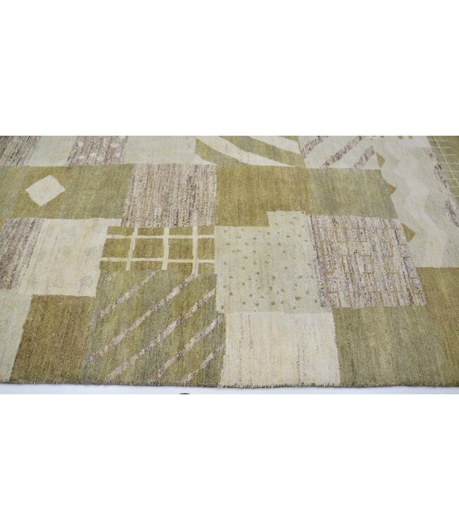 Effen abstract vloerkleed 191 x 124 cm