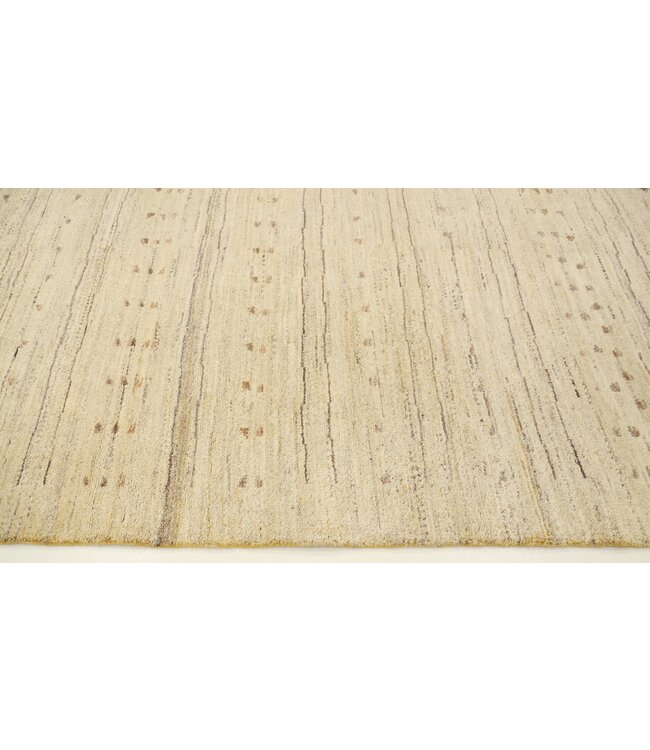 Creme Dotted Rug 190 x 123 cm
