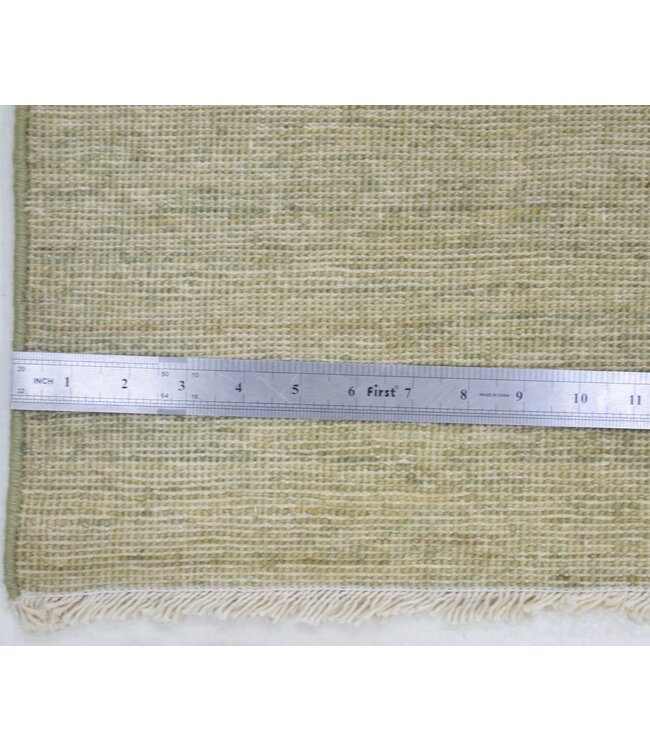 Grüner Rautenteppich 182 x 120 cm