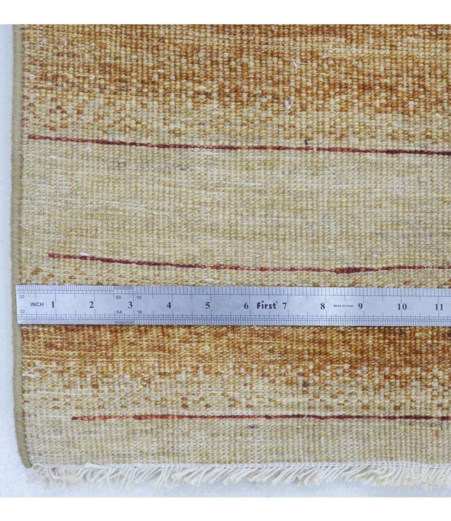 Orange  Windowpane Rug  245 x 161 cm