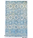 Kelimshop Blauw Bloesem Vloerkleed 260 x 156 cm