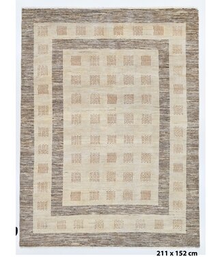 Creme Earth Rug 211 x 152 cm