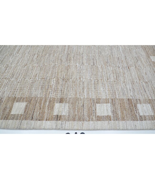 Vloerkleed van hout 213 x 148 cm