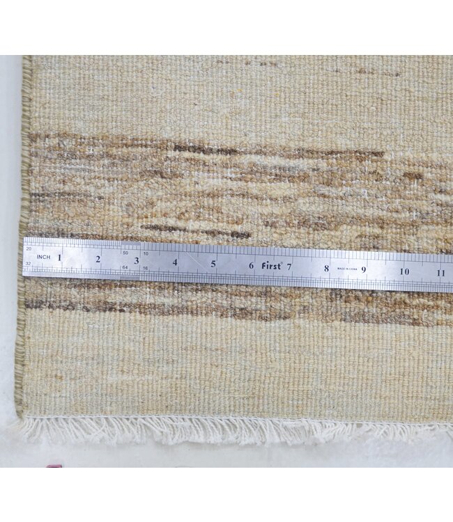 Houtgesneden vloerkleed 242 x 165 cm